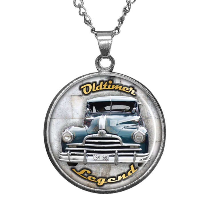 CARSTON Elegant Pontiac medál lánccal vagy kulcstartóval, ezüst vagy arany színben
