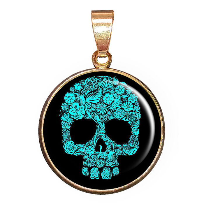 CARSTON Elegant – Skull 5. medál lánccal vagy kulcstartóval
