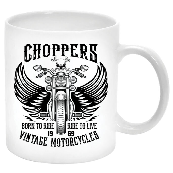 Choppers Bögre (feliratozható)