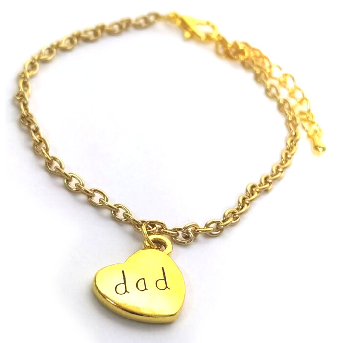 DAD/APU (2) karkötő charmmal, arany vagy ezüst színben