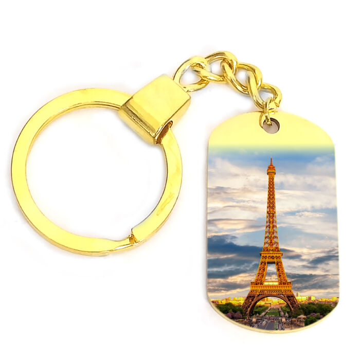 Eiffel-torony kulcstartó, választható több színben