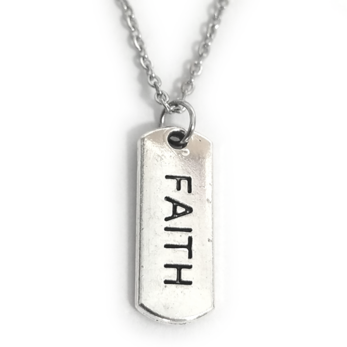 Faith/Hit medál lánccal vagy kulcstartóval