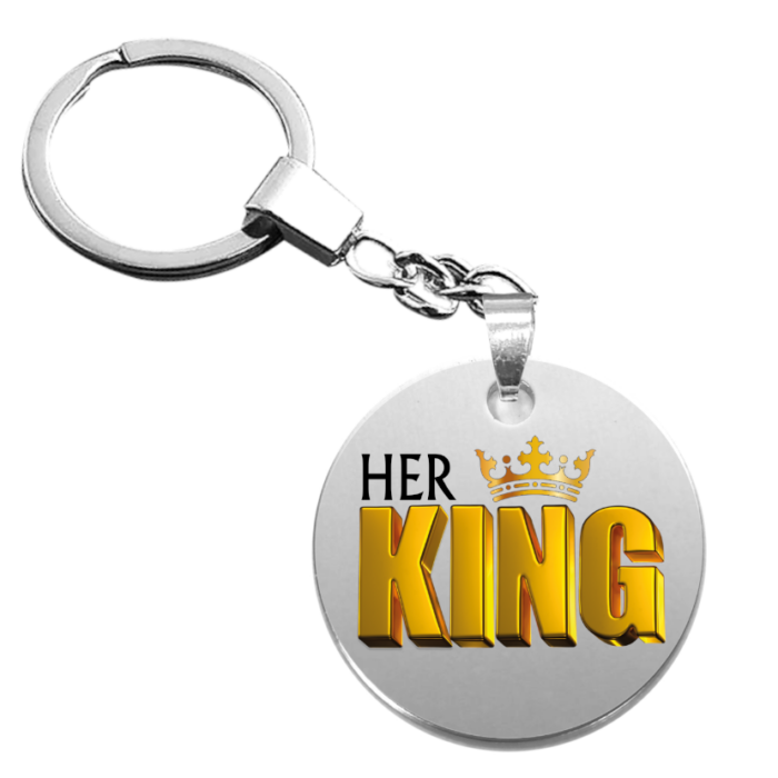 HER KING kulcstartó