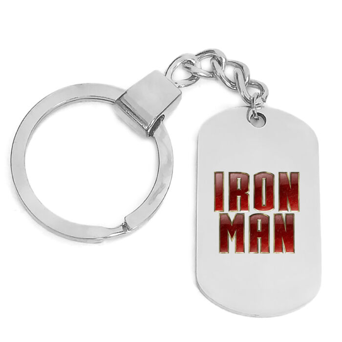 Iron Man kulcstartó, választható több formában és színben