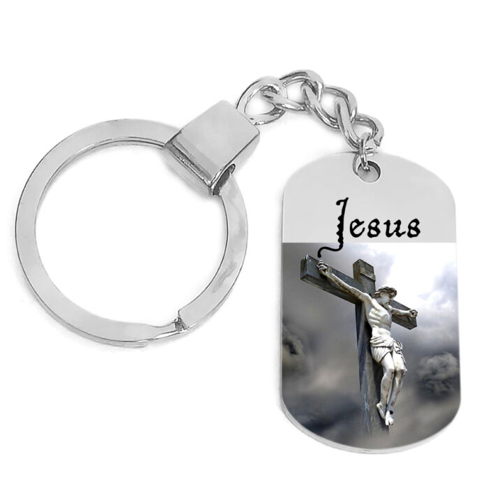 Jézus (2) kulcstartó, választható több formában és színben