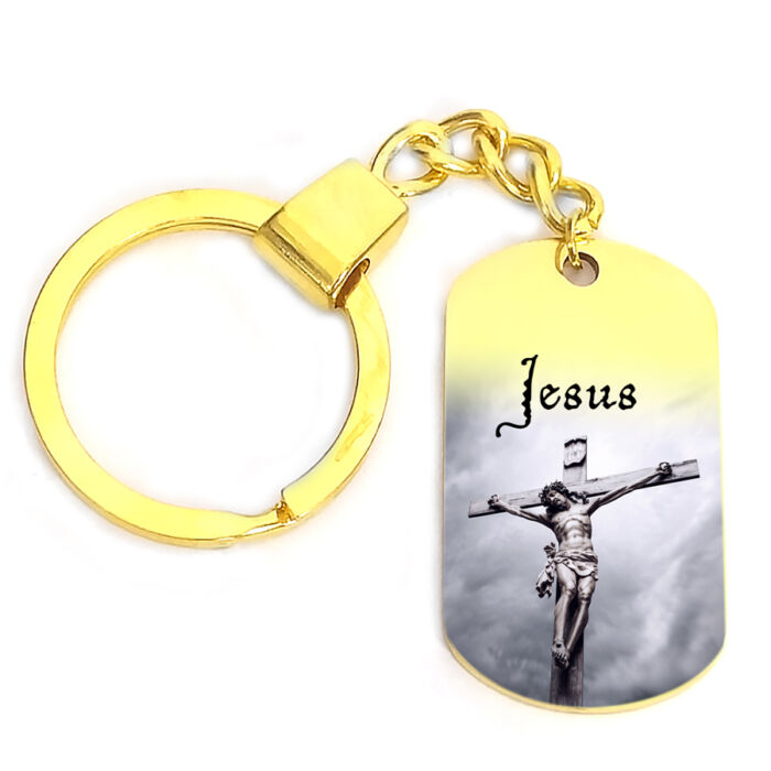 Jézus (3) kulcstartó, választható több formában és színben