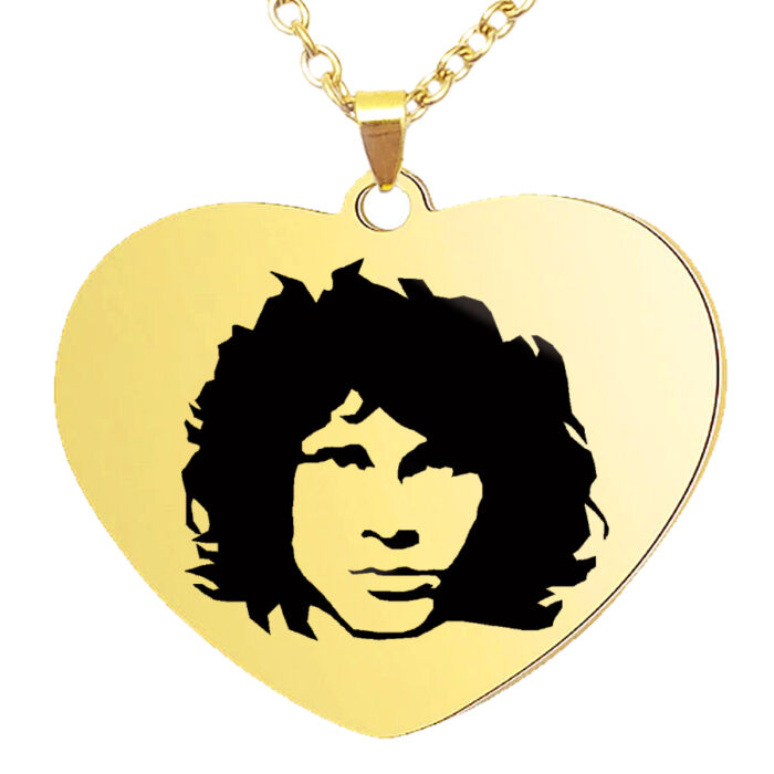 Jim Morrison medál lánccal, választható több formában és színben