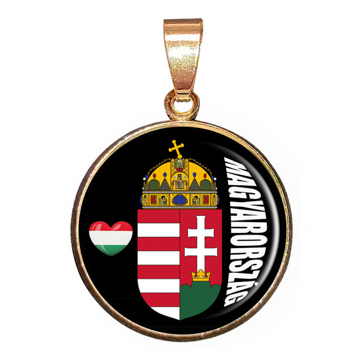 Love Magyarország – CARSTON Elegant medál lánccal vagy kulcstartóval