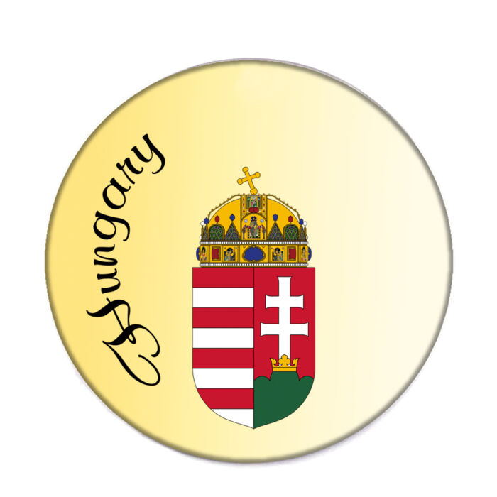 Magyar címer kitűző