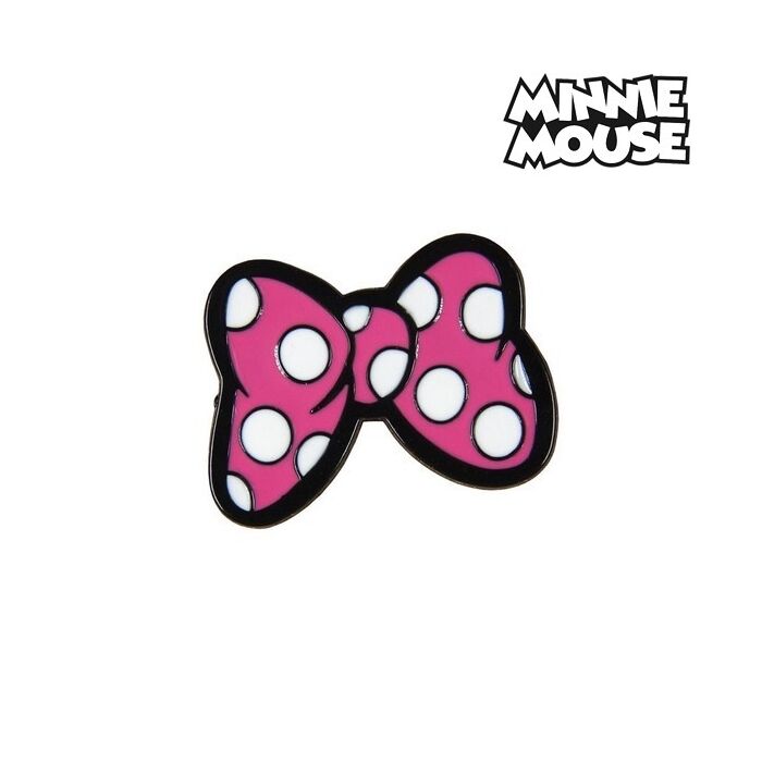 Minnie Mouse masni fém kitűző, táskára, pénztárcára, dzsekire, 3 cm