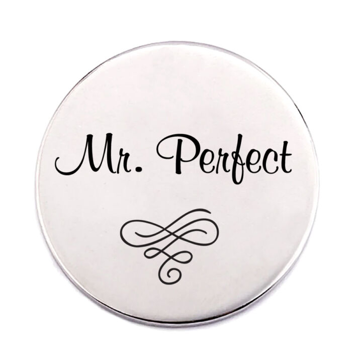 Mr. Perfect kitűző