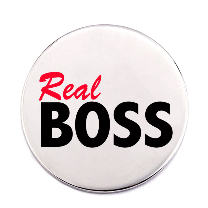Real Boss kitűző