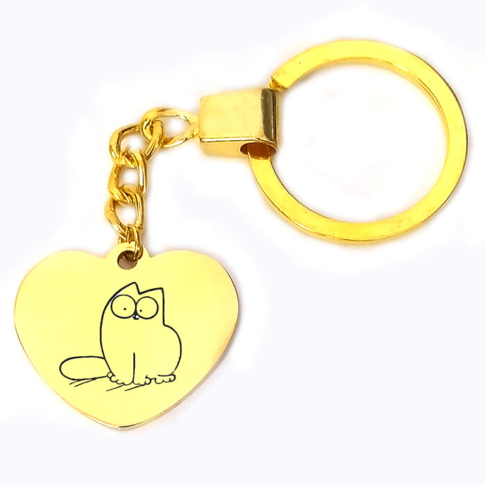 Simon's cat kulcstartó több színben és formátumban