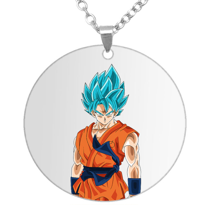 Son Goku medál lánccal, választható több formában és színben