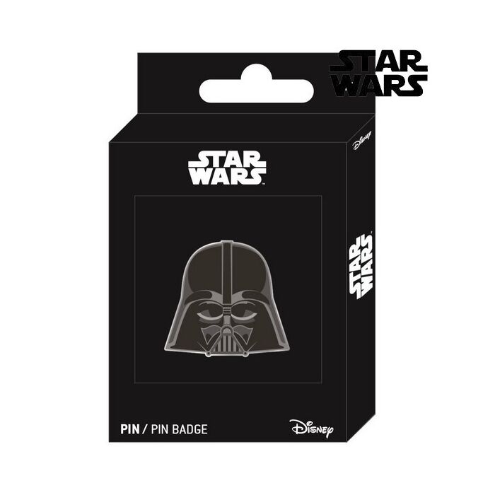 Star Wars Darth Vader kitűző (II), táskára, pénztárcára, dzsekire, 3 cm