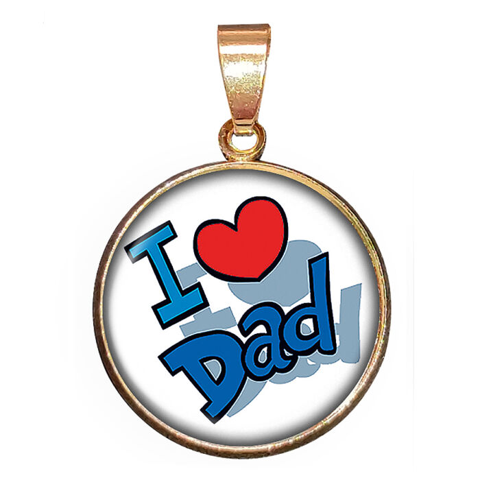 Szeretem Apát – medál lánccal vagy kulcstartóval