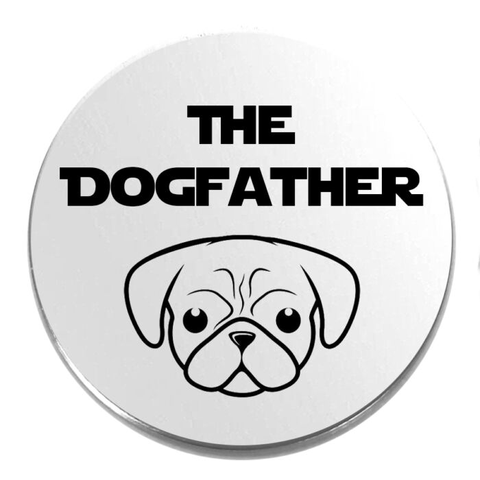 The dogfather kitűző