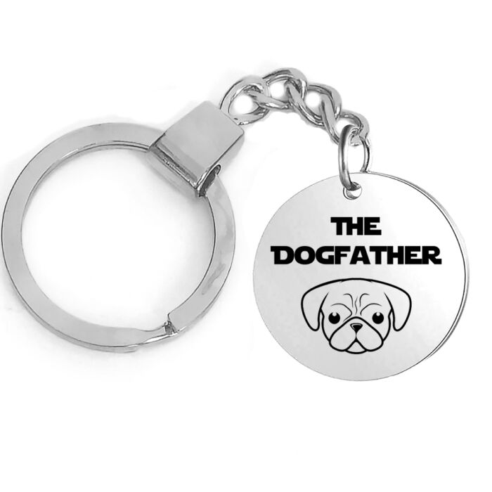 The Dogfather – kulcstartó több formában és színben