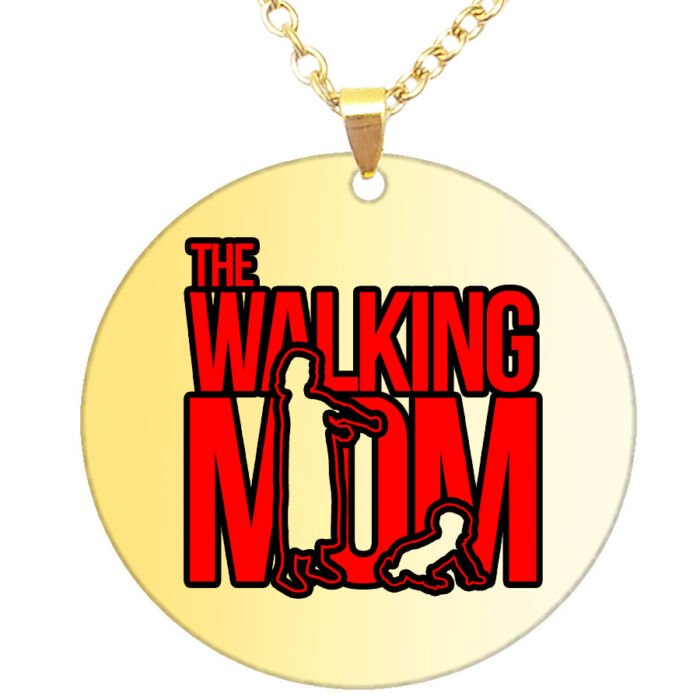 The Walking Mom – medál többféle formában, lánccal vagy kulcstartóval