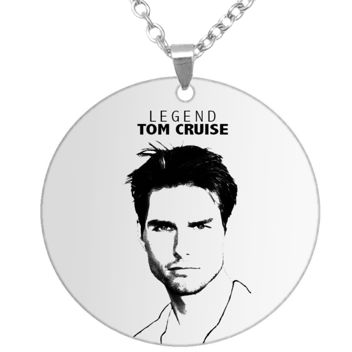 Tom Cruise medál lánccal, választható több formában és színben