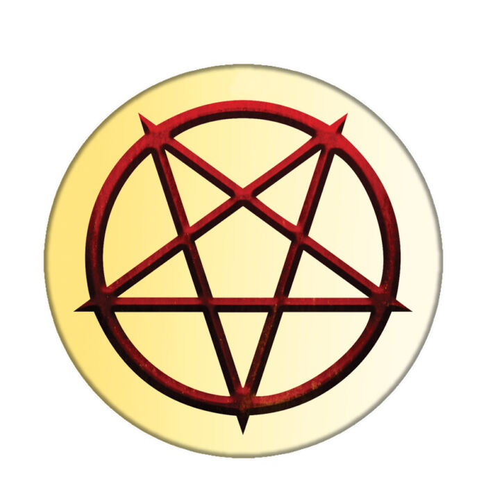 Védelmező Pentagramma kitűző