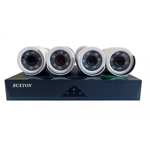 4 kamerás kül-és beltéri vezetékes kamerarendszer