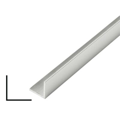 AKCIÓS - Alumínium "L" profil, AlMgSi0,5/F22/80*80*8 (szál, 3m.)