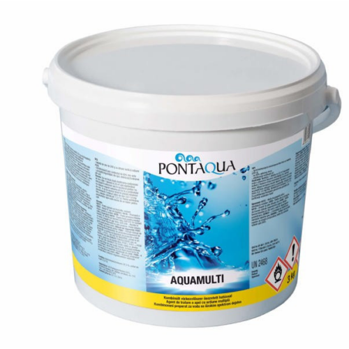 Aquamulti (200 gr) 3kg, 3in1 vízkezelő multi tabletta (AMU 030) 