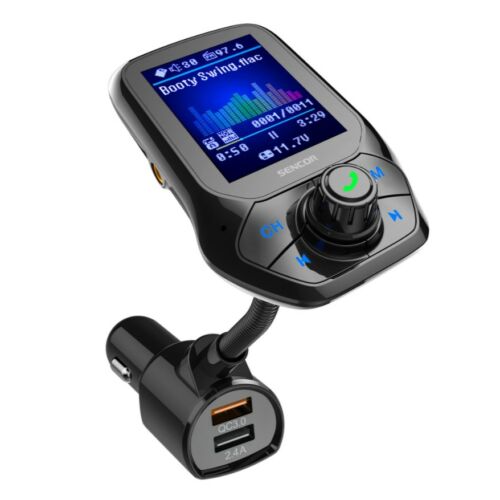 Autós FM Bluetooth Transzmitter S29