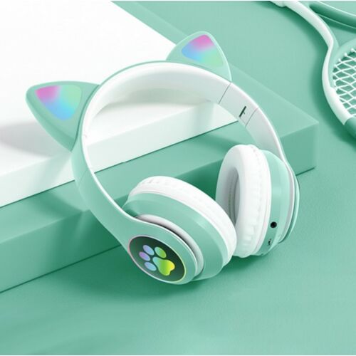 Cat Vezeték Nélküli  Fejhallgató Bluetooth 5.0 Zöld