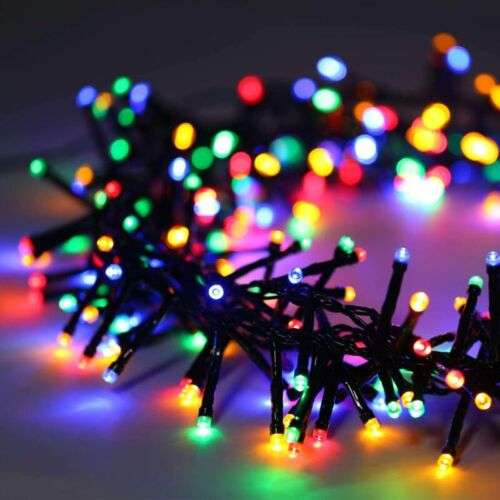 Karácsonyi Kül és Beltéri Színes Fényfűzér 180 LED-es