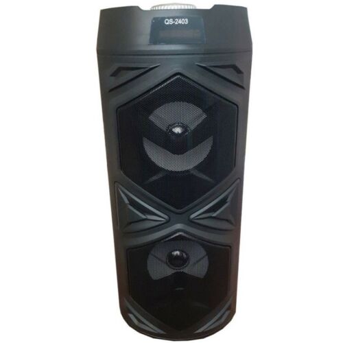 Kimiso Super Bass Bluetooth Karaoke Hangszóró 2403 Fekete