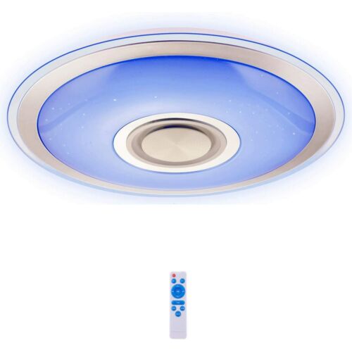 Luxury UFO Bluetooth Mennyezeti Lámpa 53cm RGB Színes Hangszóróval Távirányítóval