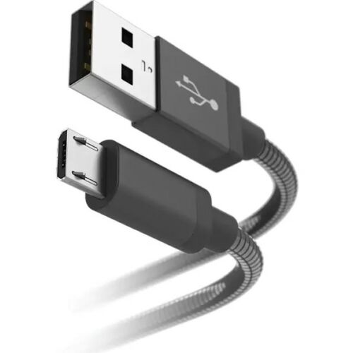 Micro USB Töltő és Adat Kábel Erős Fém Bevonattal