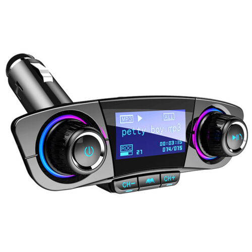 Multifunkciós Autós Bluetooth FM Transzmitter EDR