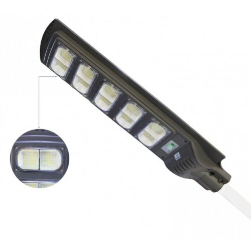 Napelemes Utcai 10 LED Paneles Lámpa Konzollal Távirányítóval MC-TB-800W