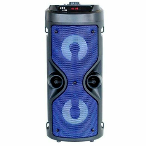 Super Bass hordozható 30w vezeték nélküli Bluetooth hangszóró kék