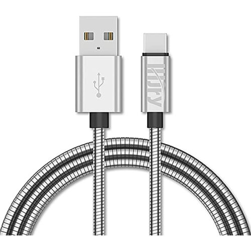 USB C Töltő és Adat Kábel Erős Fém Bevonattal