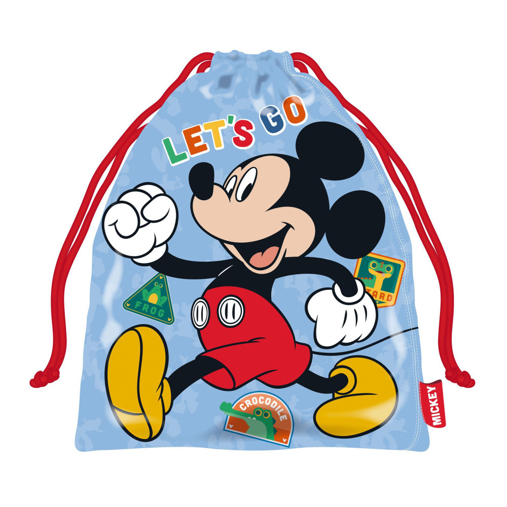 Disney Mickey Let's Go uzsonnás táska 26,5 cm