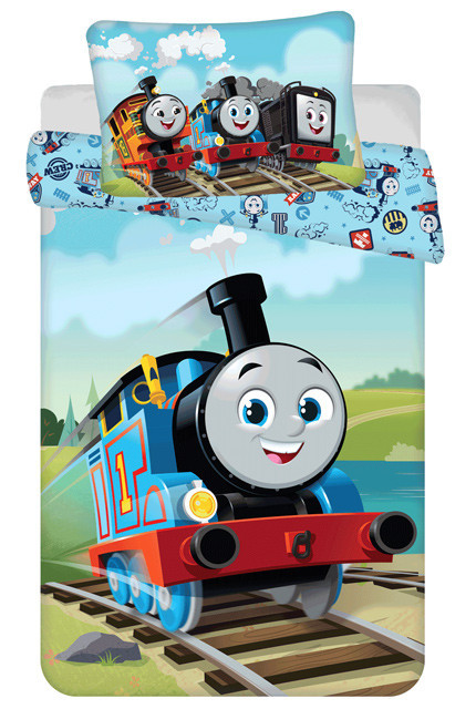 Thomas és barátai Diesel gyerek ágyneműhuzat 100×135cm, 40×60 cm