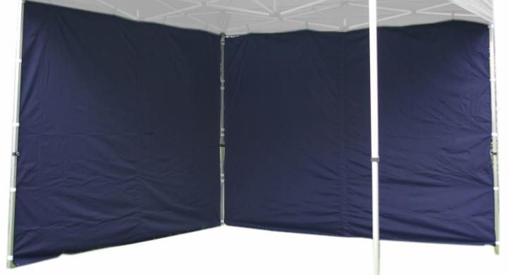 Két oldalfal PROFI kerti sátorhoz 3 x 3 m - kék