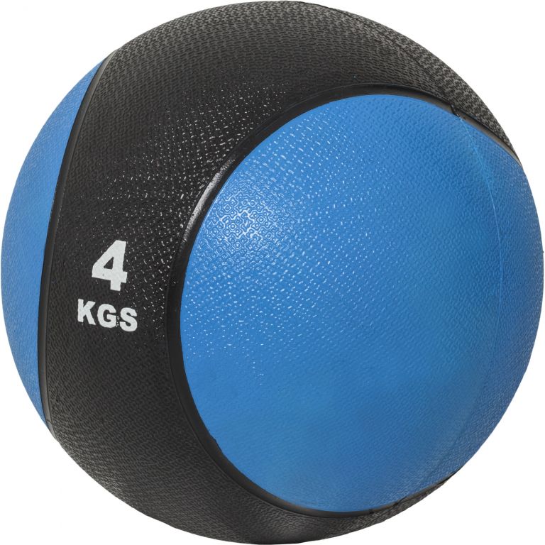 Gorilla Sports Medicinlabda kék/fekete 4 kg