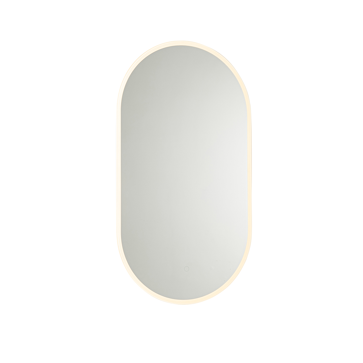 Modern fürdőszobai tükör LED-del és érintőképernyős dimmerrel - Bouwina