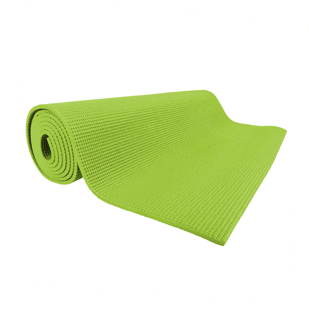 Aerobic szőnyeg inSPORTline Yoga  fényvisszaverő zöld