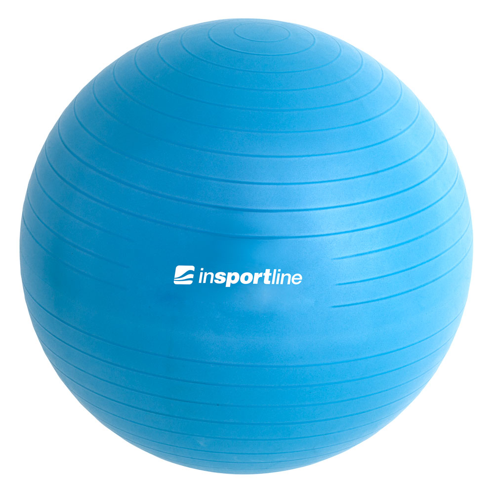 Durranásmentes gimnasztikai labda inSPORTline Top Ball 65 cm  kék