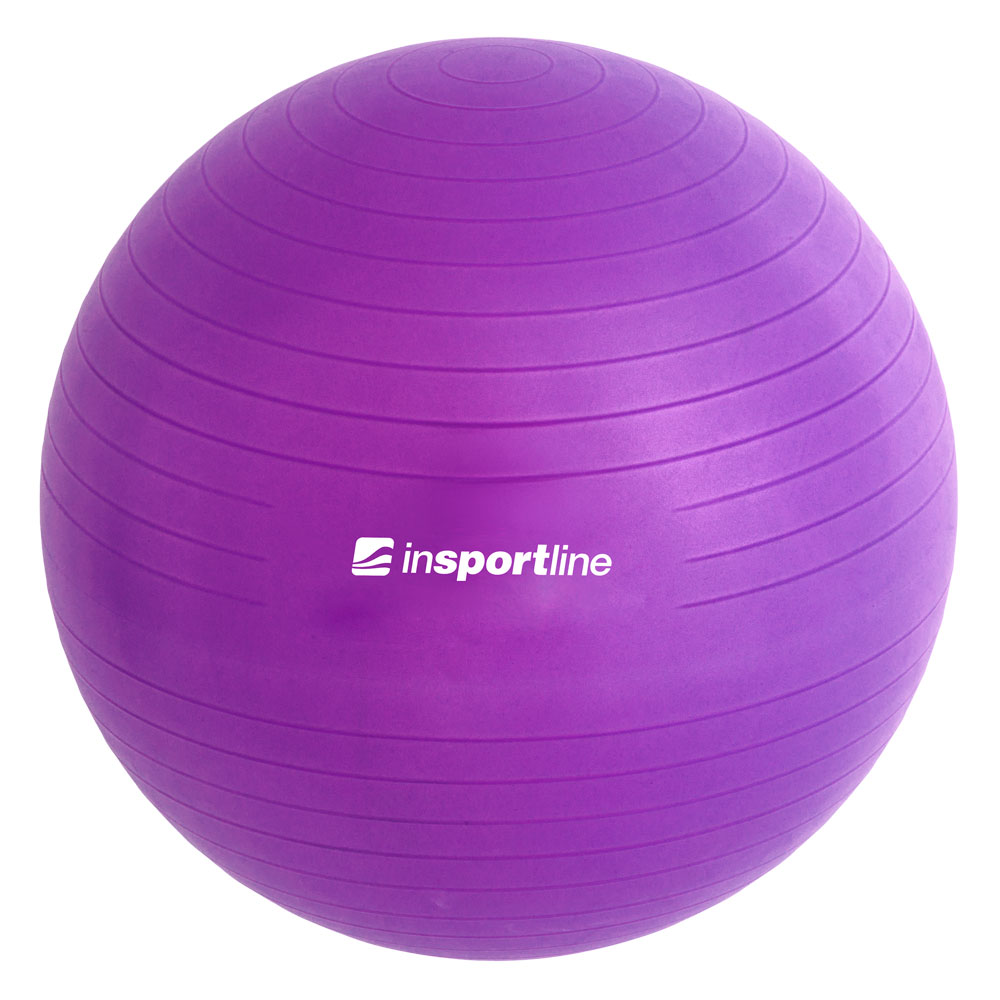 Durranásmentes gimnasztikai labda inSPORTline Top Ball 65 cm  lila