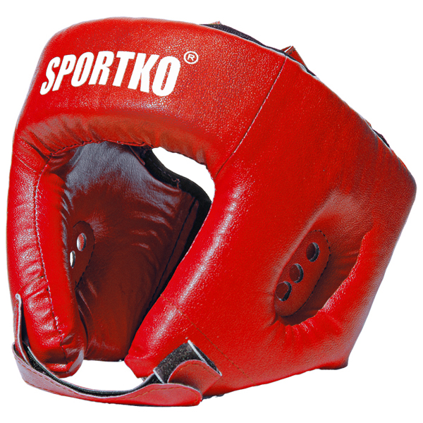 Fejvédő boxhoz SportKO OD1  piros  M