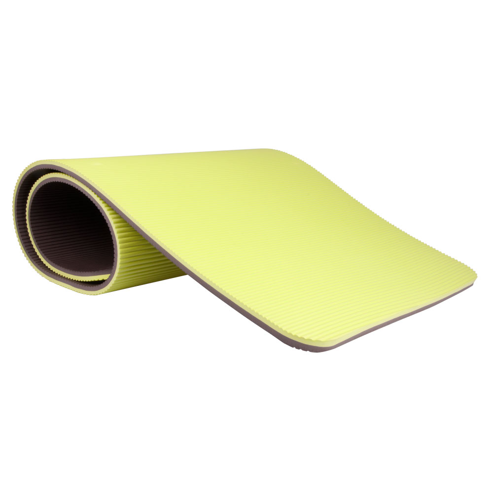 Felakasztható fitnesz szőnyeg inSPORTline PROFI 180x60x1,6 cm  zöld