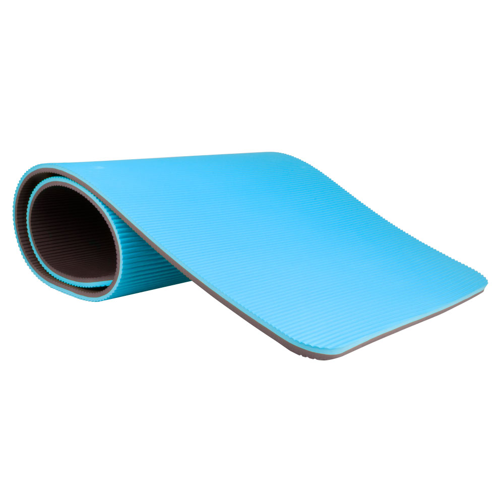 Felakasztható fitnesz szőnyeg inSPORTline PROFI 180x60x1,6 cm  kék