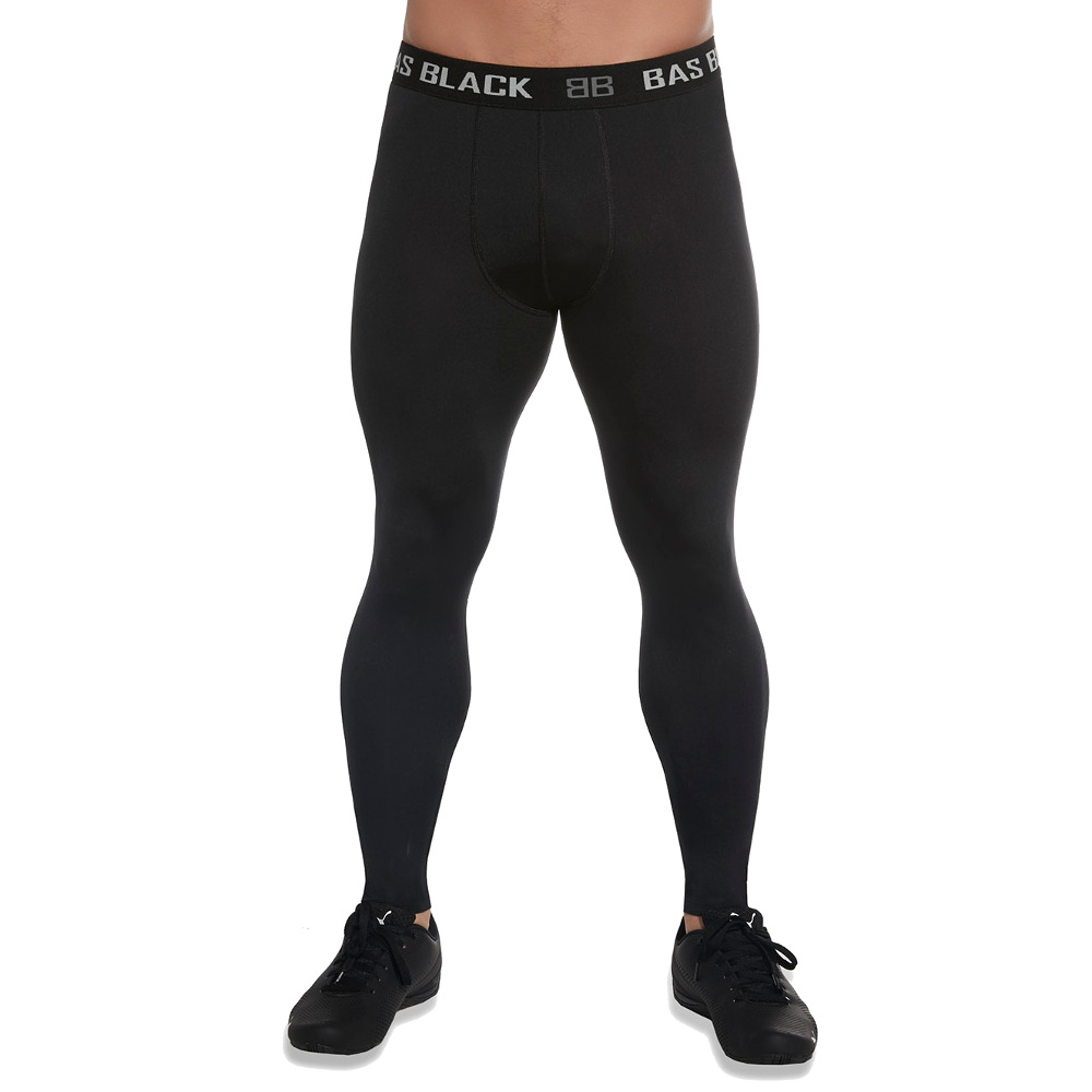 Férfi/fiú sport leggings BAS BLACK Evergym  M  fekete